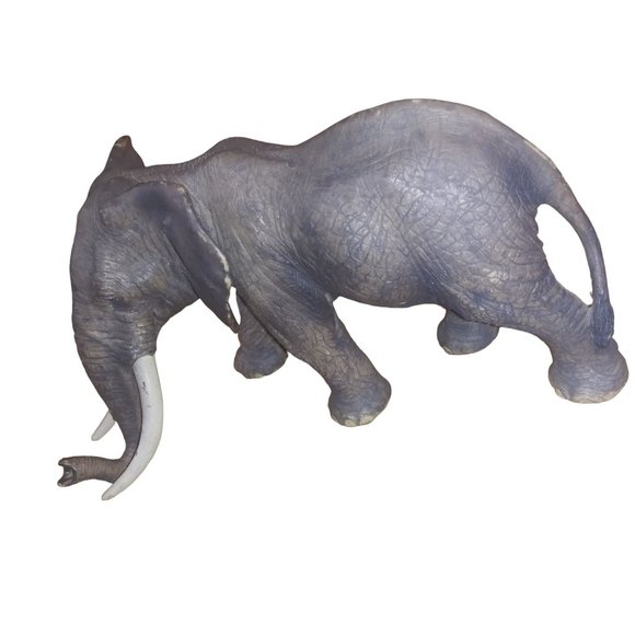 Schleich African Elephant Wildlife Figurine Collectible Gray Elephant Toy - Picture 3 of 12